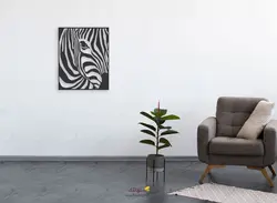 استیکر دیواری گور خر