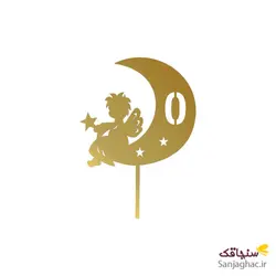 تاپر کیک اعداد انگلیسی مدل فرشته کوچولو
