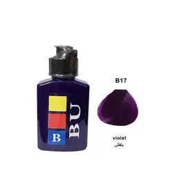 رنگ مو فانتزی ژله ای بنفش بیو B17 حجم 100 میل