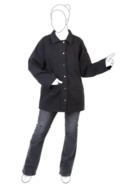 کت یقه شکاری جلو دکمه دار - ناریان