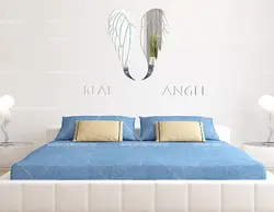 خرید آینه دیواری طرح بال فرشته REAL ANGEL | النسی