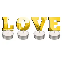 قیمت و خرید شمع وارمر طرح LOVE بسته 4 عددی | النسی