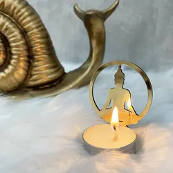 قیمت و خرید شمع وارمر النسی طرح بودا مدل D-027 | اِلنسی