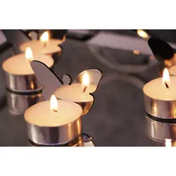 قیمت و خرید شمع وارمر تکی النسی طرح پروانه | اِلنسی