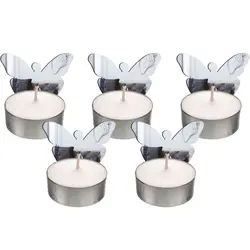 خرید شمع وارمر پروانه ای النسی بسته 5 عددی ( + 1 هدیه )