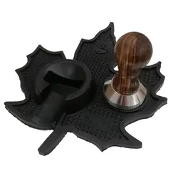 تمپر مت مدل 51 طرح برگ - ویکتوری کافه