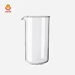 شیشه یدکی فرنچ پرس 350 میل - ویکتوری کافه