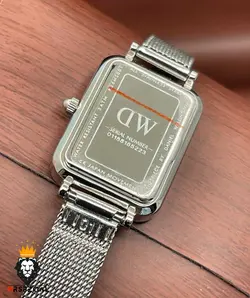 ساعت زنانه دنیل ولینگتون چهارگوش استیل صفحه سفید Daniel Wellington Quadro 422 - فروشگاه ساعت مستر اسپشیال