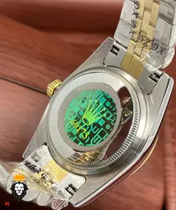 ساعت مچی زنانه رولکس دیت جاست اتوماتیک استیل طلایی صفحه سبز 5809 ROLEX DATEJUST - فروشگاه ساعت مستر اسپشیال