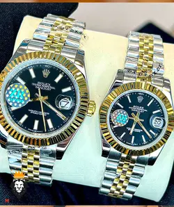 ساعت مچی ست مردانه و زنانه رولکس دیت جاست اتوماتیک 00918 ROLEX DATEJUST - فروشگاه ساعت مستر اسپشیال