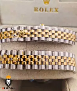 ساعت مچی ست مردانه و زنانه رولکس دیت جاست اتوماتیک 0835 ROLEX DATEJUST - فروشگاه ساعت مستر اسپشیال