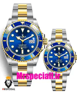 ساعت مچی ست مردانه و زنانه رولکس ساب مارینر 01085 Rolex Sub mariner - فروشگاه ساعت مستر اسپشیال