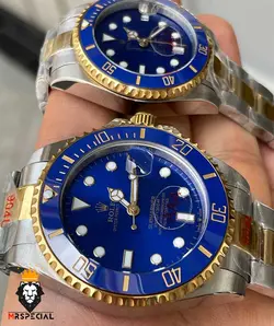 ساعت مچی ست مردانه و زنانه رولکس ساب مارینر 01085 Rolex Sub mariner - فروشگاه ساعت مستر اسپشیال