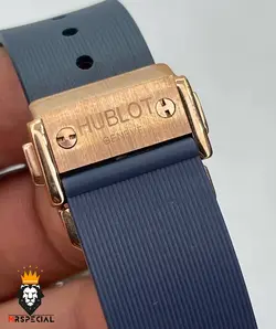 ساعت مچی ست مردانه و زنانه هابلوت مدل بیگ بنگ سورمه ای 6633 Hublot big bang - فروشگاه ساعت مستر اسپشیال