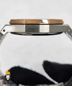 ساعت مچی مردانه اودمار پیگه تک موتوره باتری دورنگ صفحه سفید Audemars Piguet Royal 4412 - فروشگاه ساعت مستر اسپشیال