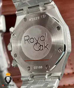 ساعت مچی مردانه اودمار پیگه کرنوگراف استیل صفحه سفید AUDEMARS PIGUET ROYAL 4418 - فروشگاه ساعت مستر اسپشیال