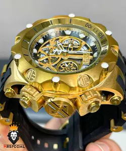 ساعت مچی مردانه اینویکتا هیبرید طلایی رابر INVICTA Hybrid 01113 - فروشگاه ساعت مستر اسپشیال