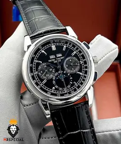 ساعت مچی مردانه پتک فیلیپ چرمی اتومات Patek Philippe 0998 - فروشگاه ساعت مستر اسپشیال