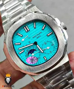 ساعت مچی مردانه پتک فیلیپ ناتیلوس تیفانی اتومات Patek Philippe NUATILOS 01098 - فروشگاه ساعت مستر اسپشیال