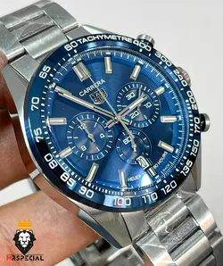 ساعت مچی مردانه تگ هویر کررا استیل کرنوگراف Tag Heuer Carrera TG 01121 - فروشگاه ساعت مستر اسپشیال