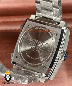 ساعت مچی مردانه تگ هیور مدل موناکو استیل صفحه اسپرت tag heuer monako 8965 - فروشگاه ساعت مستر اسپشیال