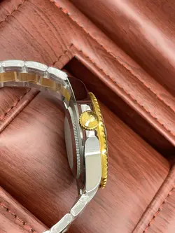 ساعت مچی مردانه رولکس ساب مارینر دو رنگ طلایی صفحه سبز 2151 ROLEX SUBMARINER - فروشگاه ساعت مستر اسپشیال