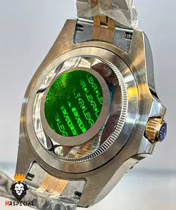 ساعت مچی مردانه رولکس ساب مارینر صفحه ابی استیل دو رنگ رزگلد 01027 Rolex Sub mariner - فروشگاه ساعت مستر اسپشیال