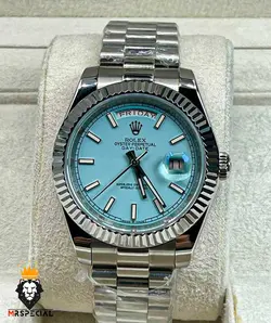 ساعت مچی مردانه رولکس مدل دی دیت تیفانی اتوماتیک 0959 ROLEX DAY DATE - فروشگاه ساعت مستر اسپشیال