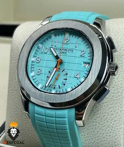 ساعت مچی مردانه پتک فیلیپ مدل اکوانا تیفانی 01157 Patek Philippe Aquanaut - فروشگاه ساعت مستر اسپشیال