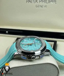 ساعت مچی مردانه پتک فیلیپ مدل اکوانا تیفانی 01157 Patek Philippe Aquanaut - فروشگاه ساعت مستر اسپشیال
