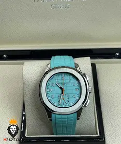 ساعت مچی مردانه پتک فیلیپ مدل اکوانا تیفانی 01157 Patek Philippe Aquanaut - فروشگاه ساعت مستر اسپشیال