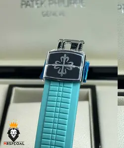 ساعت مچی مردانه پتک فیلیپ مدل اکوانا تیفانی 01157 Patek Philippe Aquanaut - فروشگاه ساعت مستر اسپشیال