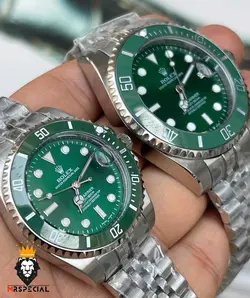 ساعت مچی ست مردانه و زنانه رولکس ساب مارینر 01172 Rolex Sub mariner - فروشگاه ساعت مستر اسپشیال