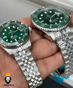 ساعت مچی ست مردانه و زنانه رولکس ساب مارینر 01172 Rolex Sub mariner - فروشگاه ساعت مستر اسپشیال