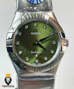 ساعت مچی زنانه امگا کانسلیشن کوارتز سوییس OMEGA CONSTELLATION 01205 - فروشگاه ساعت مستر اسپشیال