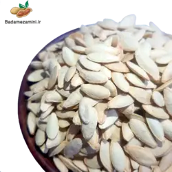 تخمه کدو مشهدی شور - فروشگاه اینترنتی بادام زمینی