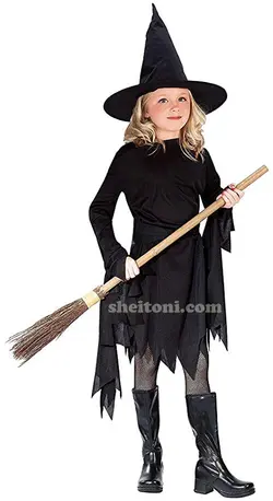 لباس جادوگر مشکی