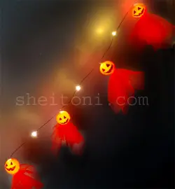 ریسه چراغ کدو هالووین