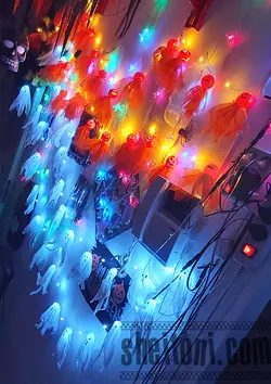 ریسه چراغ کدو هالووین