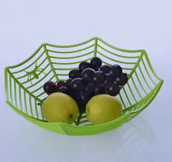 سبد هالووین سبز عنکبوتی اسپایدر بسکت