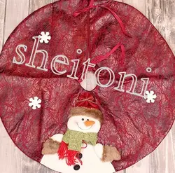 زیرانداز درخت کریسمس کد04