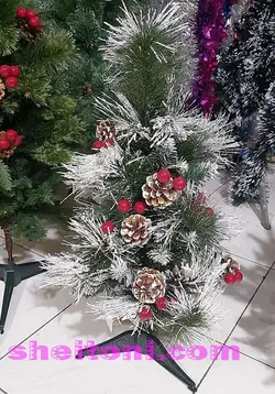 درخت کاج کریسمس 60 سانت برف سنگین