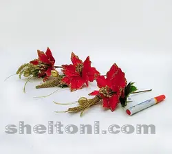شاخه گل کریسمس کد 2514