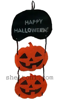 اویز نمدی کدو هالووین