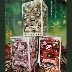 اویز گوی میکس کریسمس 24 عددی