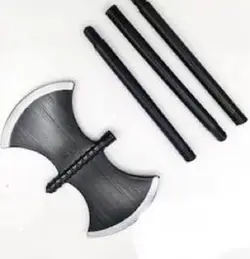 تبر دسته دار سه تکه