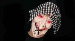 ماسک جادوگر پارچه ای