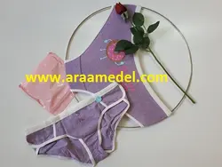 شورت فانتزی نخی طرح دونات