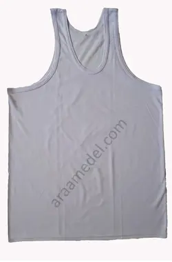 رکابی سفید مردانه ساده