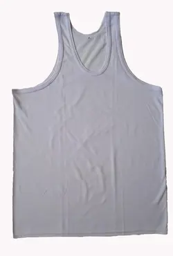 رکابی سفید مردانه ساده